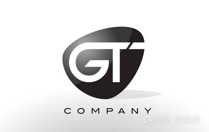 gt 的标志.信设计矢量