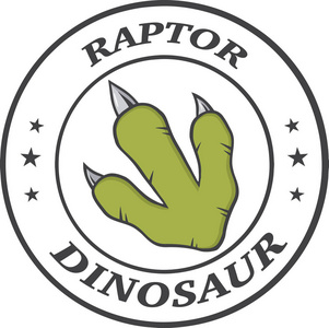 恐龙的爪子界的标志