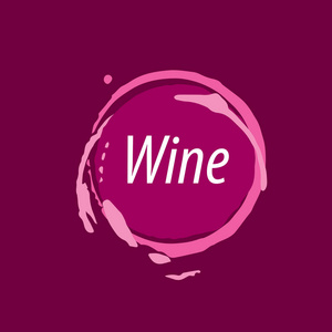 葡萄酒的标志的印记图片