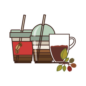 咖啡咖啡图标图像