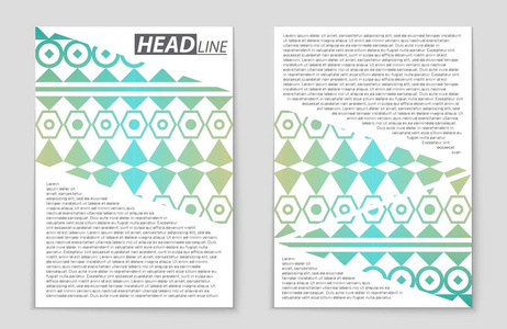 抽象矢量布局背景集。艺术模板设计 列表 页面 样机宣传册主题样式 横幅 想法 封面 小册子 打印 传单，书，空