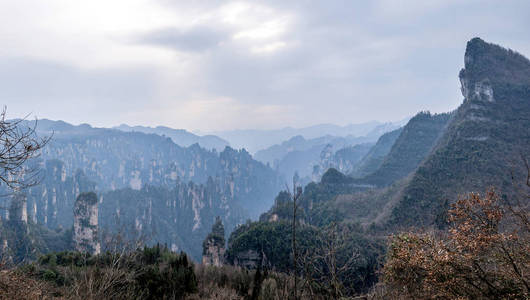 湖南张家界国家森林公园山景图片