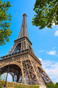 埃菲尔铁塔在巴黎法国