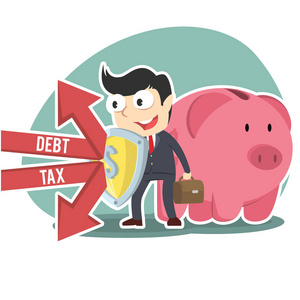 商人保护储钱罐形式债务和税收