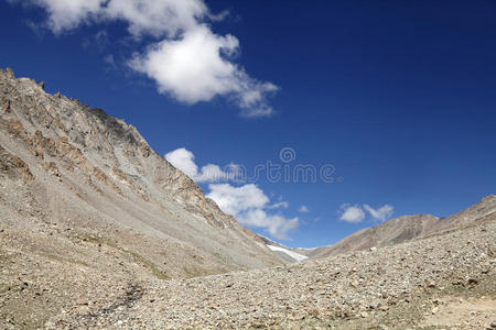 拉达克冰川地貌图片