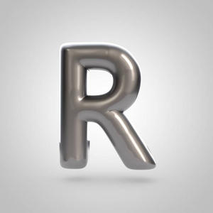 灰色卷字母 r