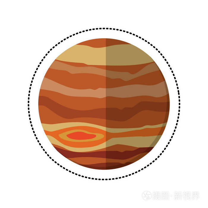 木星行星空间阴影