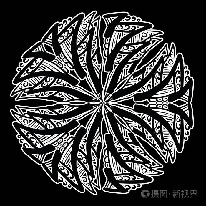 图案线条图形抽象艺术