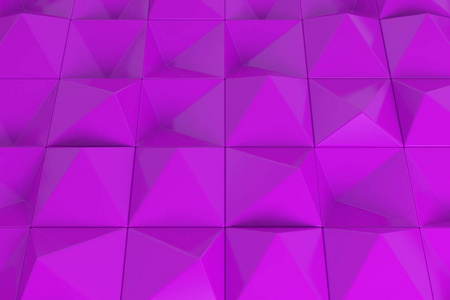紫罗兰色的金字塔形状的模式