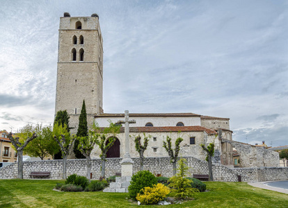 教会的圣安德列斯第十三世纪奎利亚尔，西班牙塞戈维亚