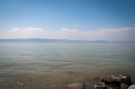 布鲁斯半岛乔治亚湾海岸线和水晶清澈的水