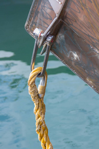 渔船上的绳索和系泊装置
