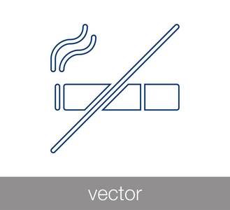没有吸烟标志图标
