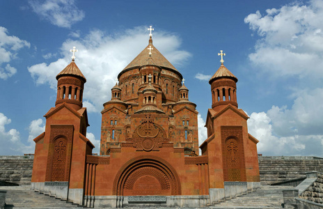 在 Abovyan 市圣伊万诺维奇教会