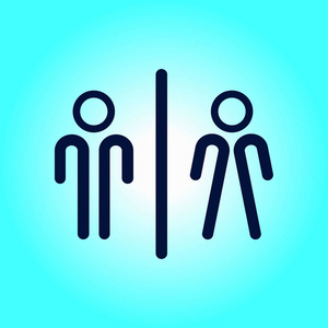 厕所标志符号