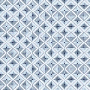 在无缝模式中矢量靛蓝方形背景图片