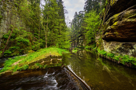 捷克国家公园波希米亚瑞士