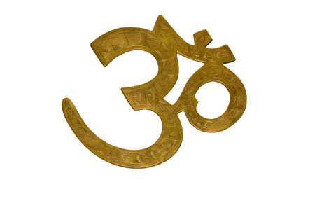 印度神话中的欧姆铜标志