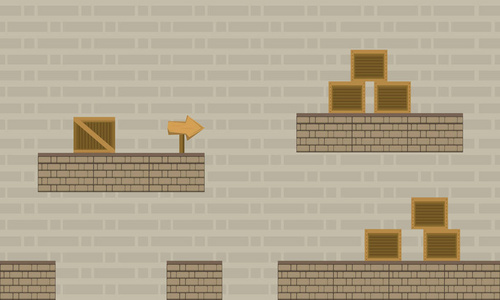 棕色的游戏背景墙风格