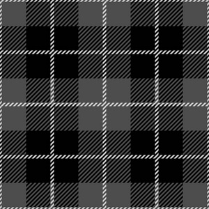 在黑白颜色的格子无缝矢量模式