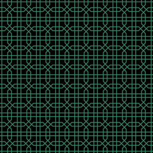 古色古香的无缝背景八角形十字几何线