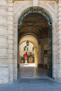 马耳他瓦莱塔白金汉宫入口