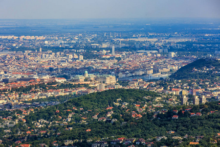 美丽的城市景观的布达佩斯