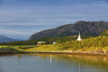 挪威乡村教堂