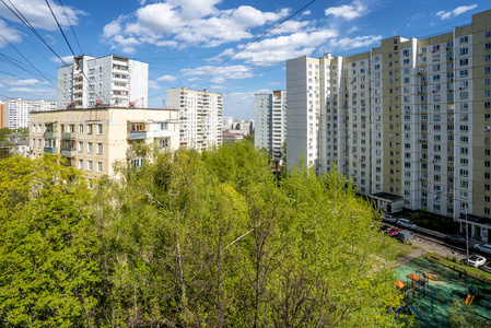 莫斯科新区现代高层住宅