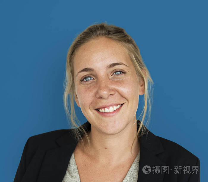 微笑的白种人业务女士照片-正版商用图片0ys8e3-摄图