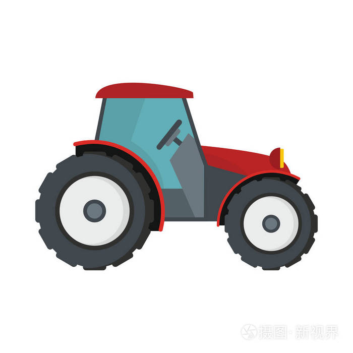 标签,标志的拖拉机矢量对象