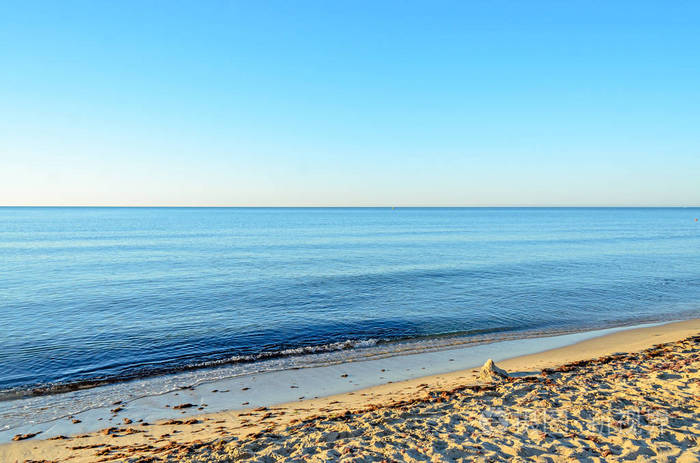来自保加利亚阿尔贝纳的黑海海岸海滩, 金沙