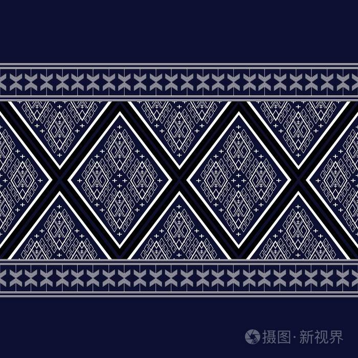 几何民族图案传统设计为背景, 地毯, 壁纸, 服装, 包装, 蜡染布, 面料