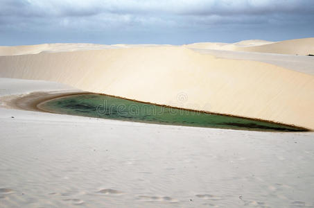沙丘和湖泊lencois maranheses国家公园