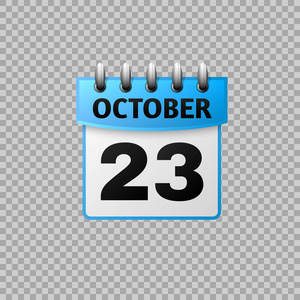 日历图标矢量分离在透明背景上。为你的网站设计 标识 应用程序用户界面的符号日历