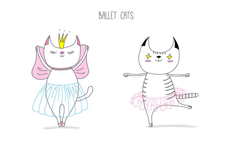 猫跳芭蕾舞