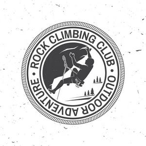 老式字体设计与山上的登山者