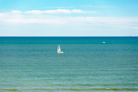 在 Mediterraneanblue 海水船