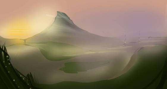 天空 景观 日落 性质 日出 太阳 雾 云 山 云 海 视图 山 湖 蓝色 山 沙漠 水 早
