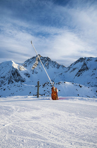 奥地利阿尔卑斯山滑雪胜地胡志明市