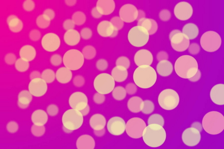 抽象背景紫色粉红色黄景背景与粒子。美丽的插图