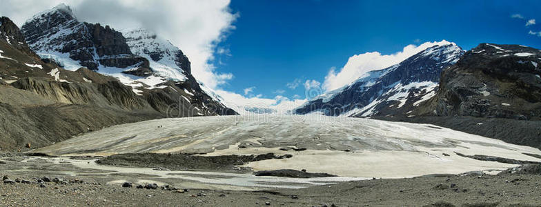 阿萨巴斯卡冰川哥伦比亚冰原
