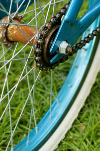 自行车轮毂生锈