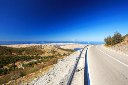 公路 路线 自由 落下 风景 秋天 欧洲 国家 空的 目的地