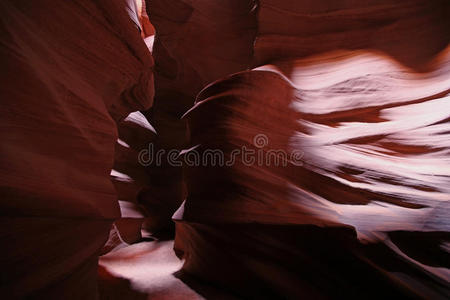 美国亚利桑那州佩奇的上羚羊峡谷
