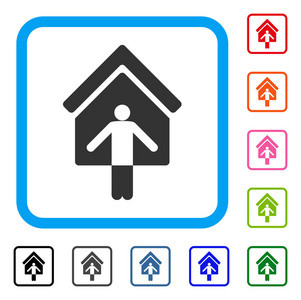 住宅业主惠康框图标图片