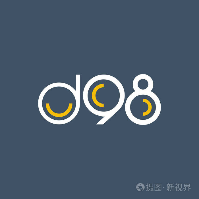 数字标识d98的设计