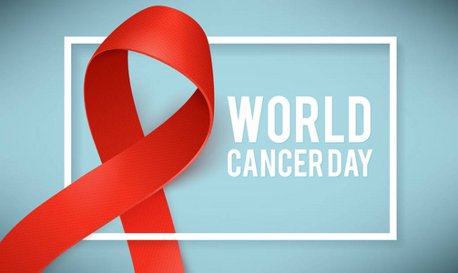 世界艾滋病和癌症日标志