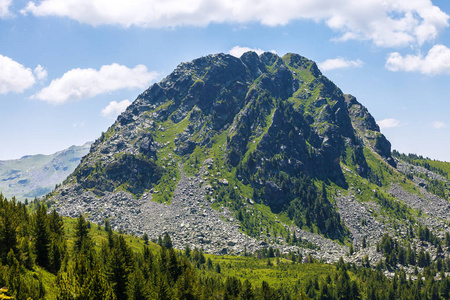 美丽的山峰