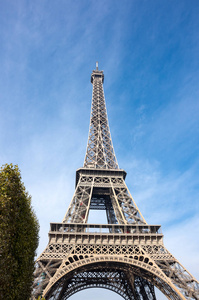 在巴黎埃菲尔铁塔